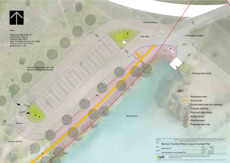 Lake Ruataniwha Morrison Terrace Boat Ramp Carpark Development Concept