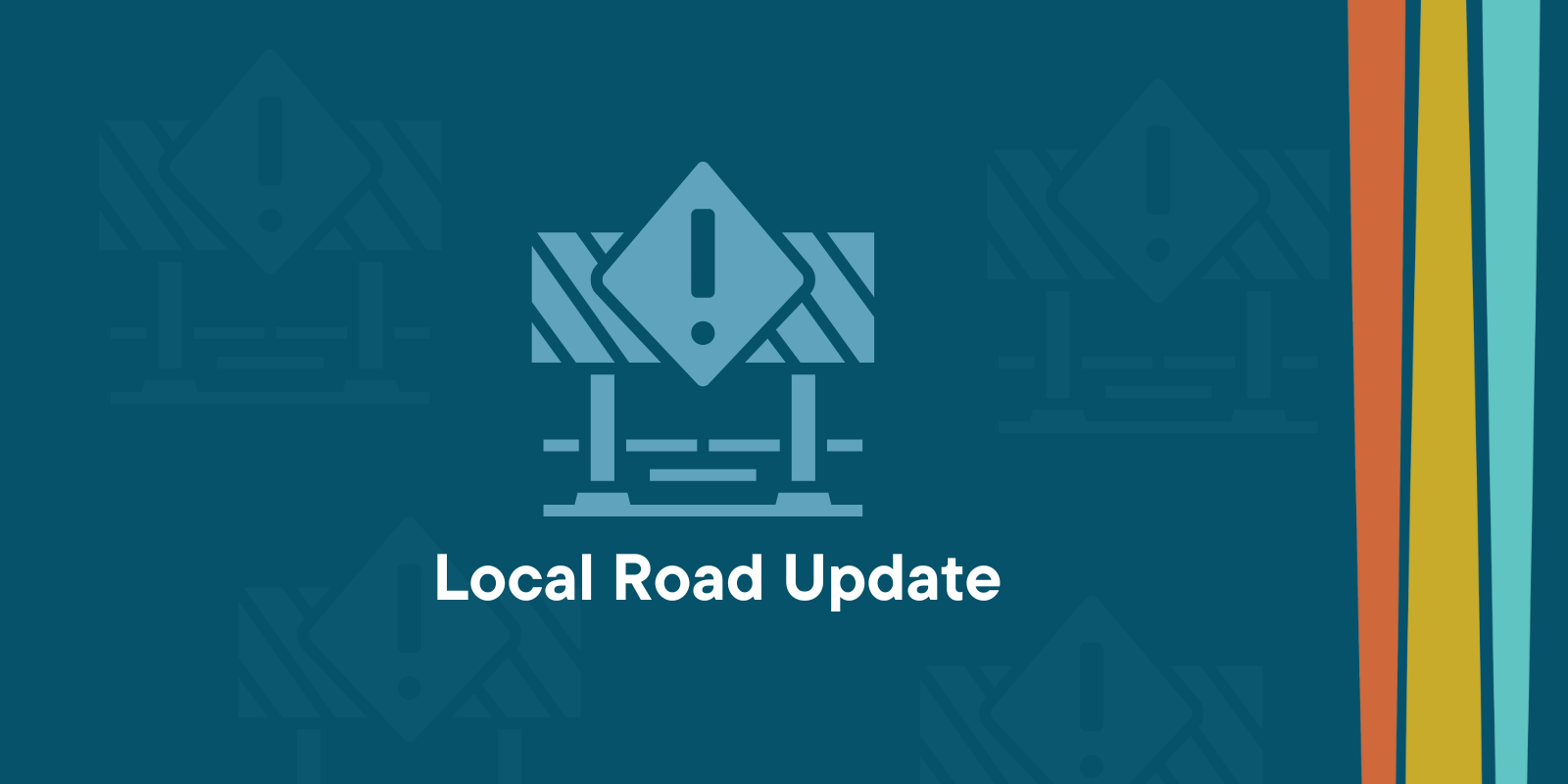 Local Road Update banner image