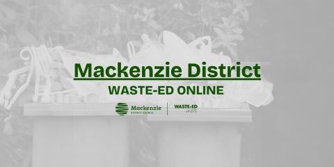 Online waste courses - available for Mackenzie residents