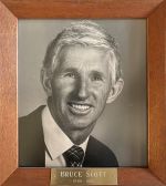 Bruce Scott (1986-1989) -  image only -  framed image