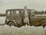 Mackenzie District Snow Scene - circa 1930s